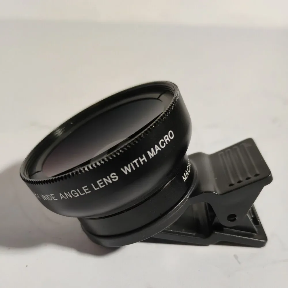 Phone Camera Lens 0.45x HD Wide Angle Lens &10x Macro Lens HD Lentes For iPhone